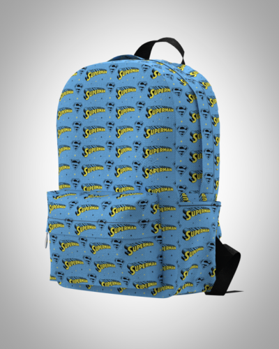 Рюкзак 30*40см "Супермен" с укрепленной спинкой и регулируемыми лямками