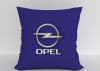 Подушка "Opel фиолетовый" 40*40см лучшая декоративная, для авто и в подарок  
