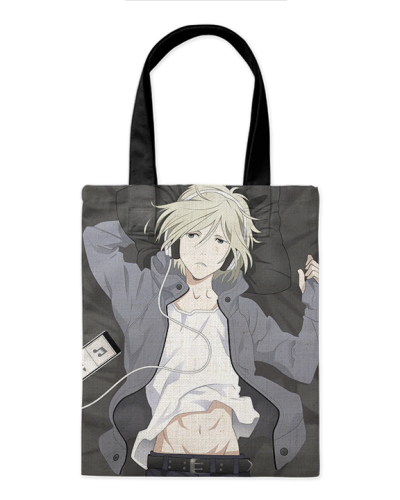 Шоппер "Юрий Плисецкий 001" 35*40см сумка повседневная, простая, но удобная 