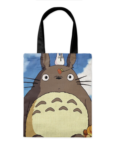 Шоппер "Тоторо" 35*40см сумка повседневная, простая, но удобная 