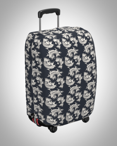 Чехол на чемодан "Кои японские карпы"