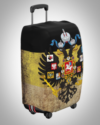 Чехол на чемодан "Имперский на состаренном"