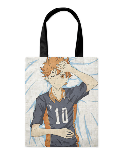 Шоппер "Шое Хината и Тобио"  35*40см сумка повседневная, простая, но удобная