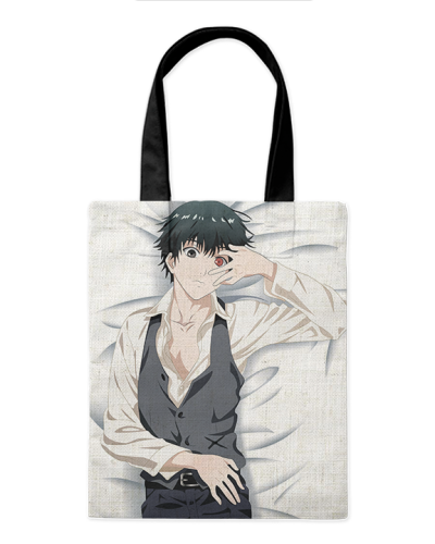 Шоппер "Кен Канеки 002" 35*40см сумка повседневная, простая, но удобная