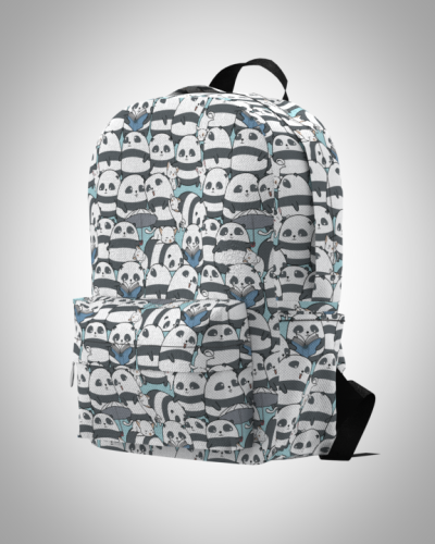 Рюкзак 30*40см "панда 2" с укрепленной спинкой и регулируемыми лямками