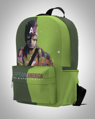Рюкзак 30*40см "капитан Америка 2" с укрепленной спинкой и регулируемыми лямками