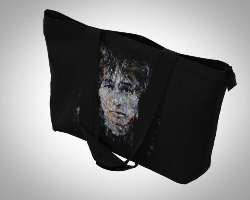 Сумка пляжная "Виктор Цой" повседневная, унисекс