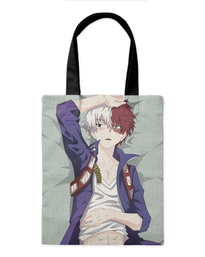 Шоппер "Шото Тодороки 002" 35*40см сумка повседневная, простая, но удобная