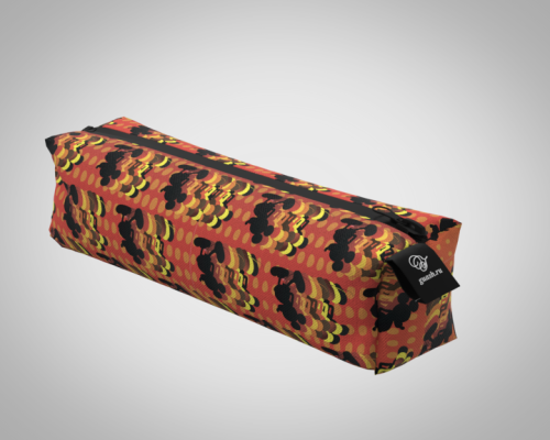 Пенал 20*5*5см "Микки" школьный, удобный, на молнии 