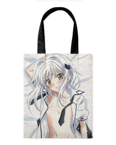 Шоппер "Конэко Тодзе Куроко" 35*40см сумка повседневная, простая, но удобная 