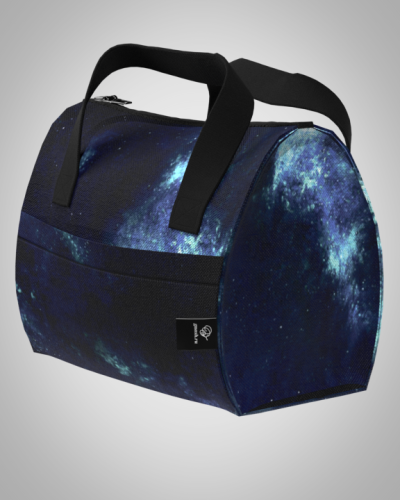 Сумка-косметичка "Космос" 24*18*12см  с ручками, большая косметичка, маленькая дамская