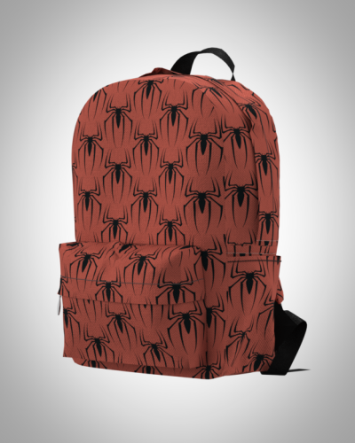 Рюкзак 30*40см "Значок человека паука" с укрепленной спинкой и регулируемыми лямками