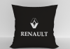 Подушка "Renault чёрный" 40*40см лучшая декоративная, для авто и в подарок  
