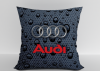 Подушка "Ауди капли" 40*40см лучшая декоративная, для авто и в подарок  