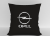 Подушка "Opel чёрный" 40*40см лучшая декоративная, для авто и в подарок  
