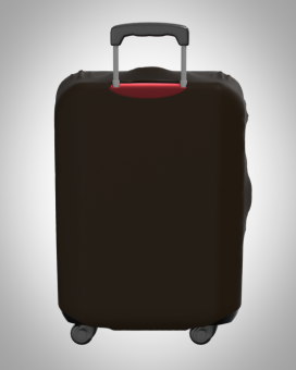 чемодан А 007 спина