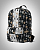 Рюкзак 30*40см "Коты черное белое 3" с укрепленной спинкой и регулируемыми лямками