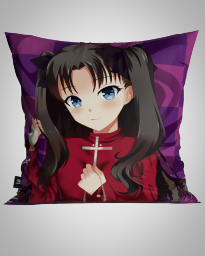 Подушка "Rin Tohsaka" 40*40см лучшая декоративная, для авто и в подарок  