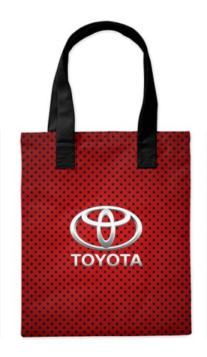 Шоппер Toyota баг 35*40см сумка повседневная  - простая, но удобная