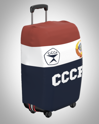 Чехол на чемодан "СССР на триколоре"