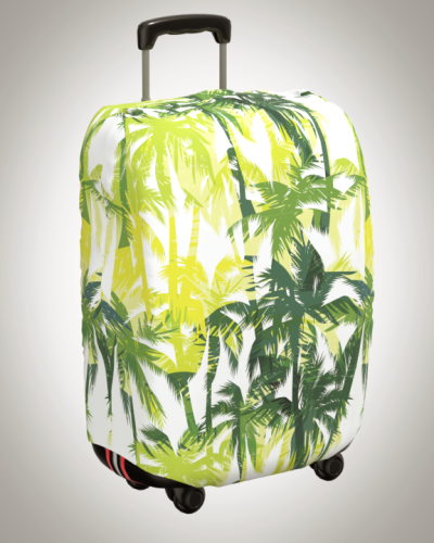 Чехол на чемодан "пальмы"