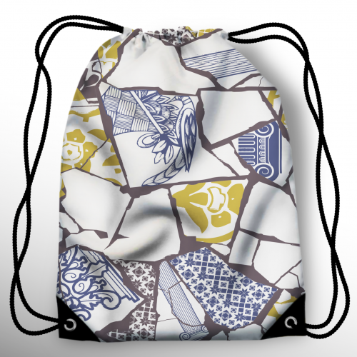 Мешок-рюкзак "Античность" 35*40см, школьный, спортивный мешок