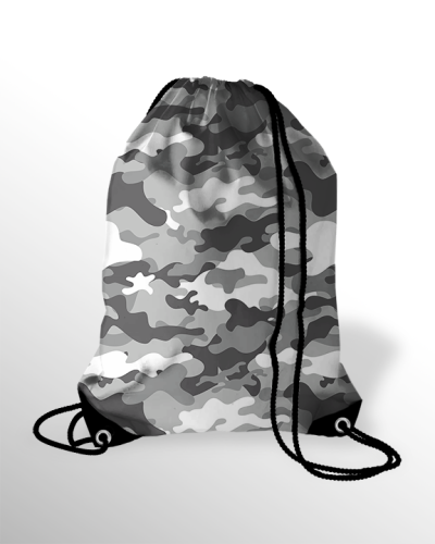 Мешок-рюкзак "Хаки серый 1" 35*40см, школьный, спортивный мешок